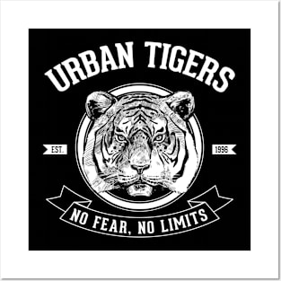 Urban Tigers Posters and Art